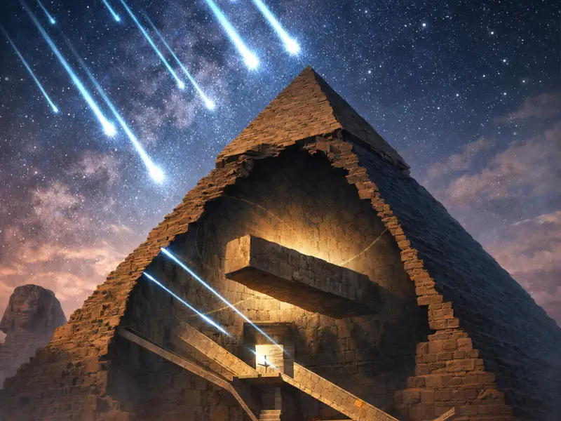 Scientists Found an Unknown Void Inside the Great Pyramid