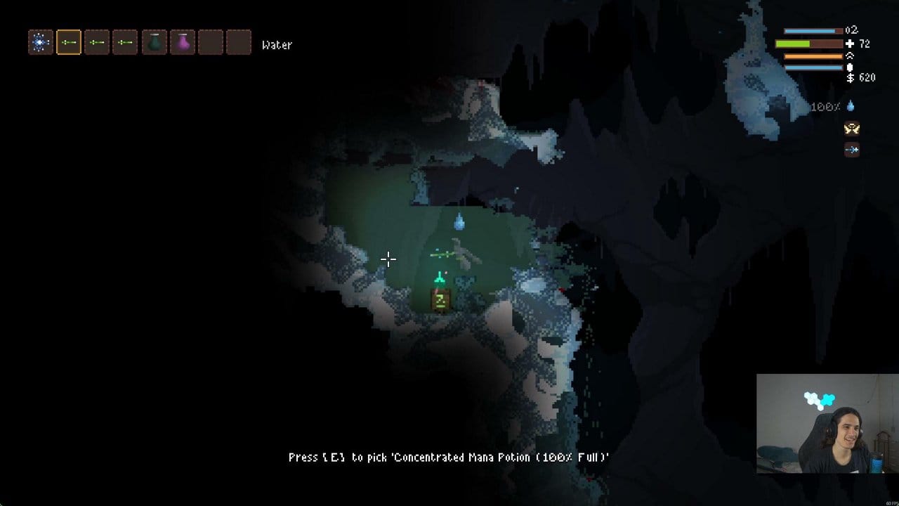 Metal_Snake_ Streams Noita